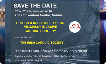 British and Irish Society for Minimally Invasive Cardiac Surgery Meeting